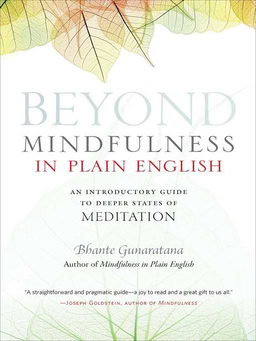 Title details for Beyond Mindfulness in Plain English by Henepola Gunaratana - Available